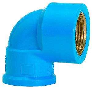 Joelho Azul 25X20Mm 90º Água Amanco