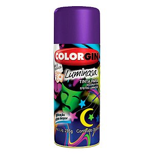 Tinta Spray Brilho Violeta  G Colorgin