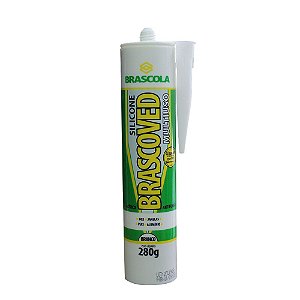 Silicone Multiuso Branco 280G Brascoved