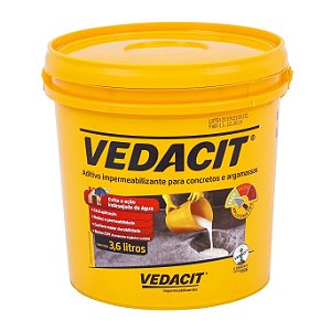 Impermeabilizante Vedacit Galao 3,6Lt