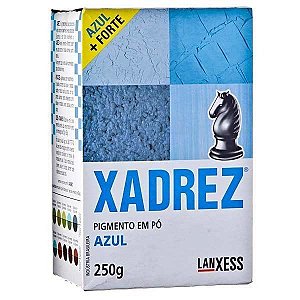 Pigmento Em Pó Xadrez Azul 250Gr