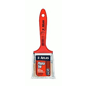 Trincha Pincel P/ Pintura 2,5" Plumatek 315/6 Atlas