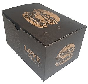 Embalagem Delivery Combo Hambúrguer, Fritas, Salgados M 100u