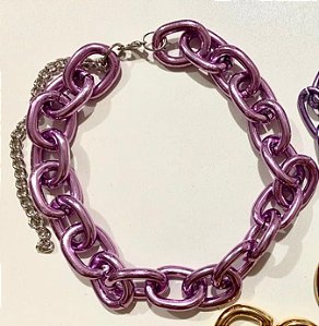 CHOCKER ROXO CHAIN