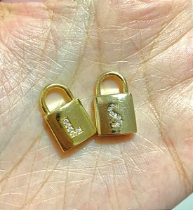 PINGENTE INICIAL CADEADO "L"