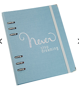 PLANNER ARGOLADO A5 14X21 COTTON AZUL