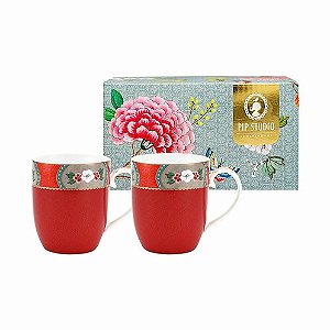 CONJUNTO CANECAS PEQUENAS BLUSHING BRIDS
