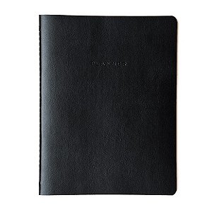 AGENDA PLANNER CLASSICA MENSAL 19X25 PRETO