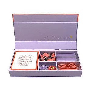 SET PAPELARIA 21X10X10CM TODA JORNADA