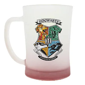 CANECA CHOP FOSCA HOGWARTS CASAS 650ML
