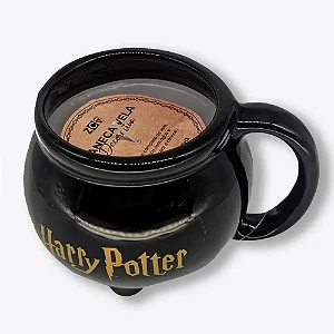 CANECA VELA CALDEIRAO HARRY POTTER