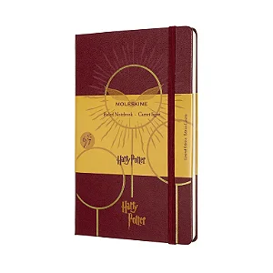 CADERNO MOLESKINE HARRY POTTER LIVRO 6 PAUTADO