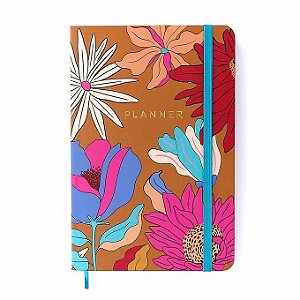 PLANNER PERM CADERNETA POLEN 14X21 CARAMELO
