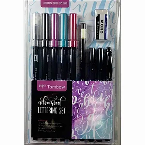 KIT CALIGRAFIA AVANCADO C 10 PECAS