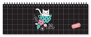 PLANNER ORGANIZADOR SEMANAL GATO