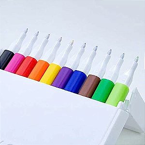 CANETA HIDROGRAFICA EMOTT VIVID COLORS 58.31 PONTA 0,4MM 10PCS