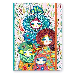 CADERNO COM ELASTICO MURIEL