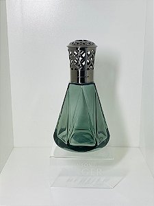 DIFUSOR DE VIDRO COFFRET PYRAMIDE VERT ANTIQUE