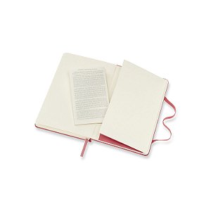 CADERNO BOLSO CLAS ROSA MARGARIDA DURA SEM PAUTA