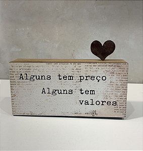 MINI BLOCO DE MADEIRA ALGUNS TEM PRECOS 14X7