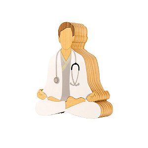 ESTATUA MEDICO MEDITANDO