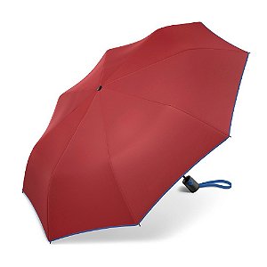 GUARDA  CHUVA MINI AUTOMATICO UNITED VERMELHO