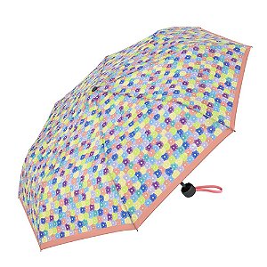 GUARDA CHUVA MINI DOTS PEACH