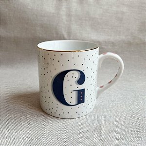 CANECA COLOR COM SACO LETRA G