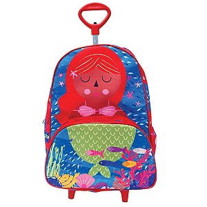 MOCHILA ESCOLAR DE RODINHAS SEREIA
