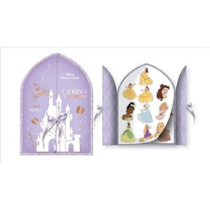 CADERNO DE ADESIVOS PRINCESAS