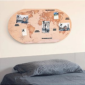 PAINEL MAPA EXPLORE 43X85 CM