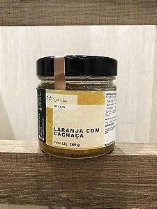 Geleia de Laranja com Cachaça Artesanal Deli Chat 250 GR