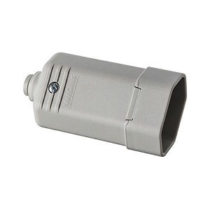 Tomada Desmontável Cinza  -  2P+T 10A