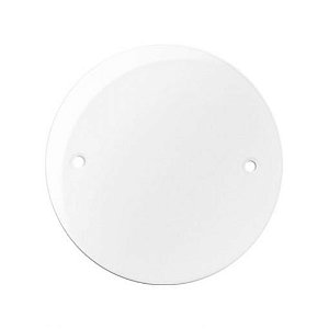 Placa Redonda  3"  Branca - SLEEK