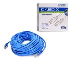 Cabo De Rede RJ-45 CAT-5E 15 Metros