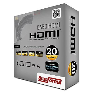 CABO HDMI 2.0 4K 3D 1080P 19+1 PINOS - 20 METROS