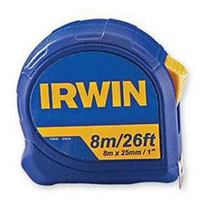 Trena Standard - Irwin -  8m  -  26 Ftx  - 1"