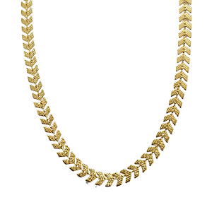 Choker Escamada folheado em ouro ( escama de peixe)