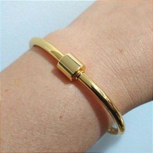 Bracelete Jasmine folheado em ouro ( serve do 15/17 cm)
