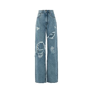 CALÇA JEANS CRISTAIS