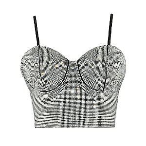 CROPPED STRASS BRENDA