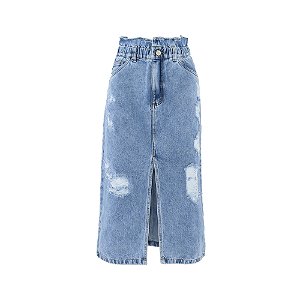 SAIA JEANS MIDI