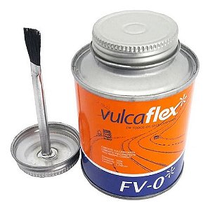 Cola Cimento Vulcanizante A Frio Fv-0 Lata 217ml - Vulcaflex