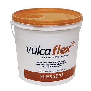Pasta Montagem De Pneus 3,6 Kg - Flexseal - Vulcaflex