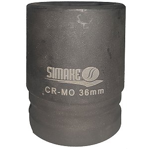 Soquete de impacto CR-MO 1' X 36mm X 80mm - Simake