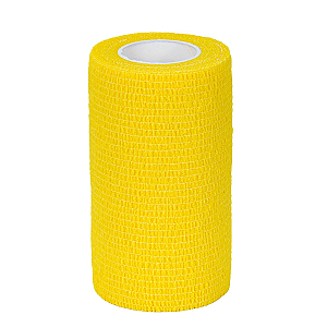 BANDAGEM ELÁSTICA FLEXBAND - 10 CM - AMARELA