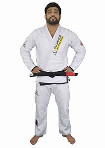 Kimono Alliance Adulto Slim Fit Branco