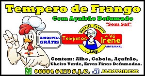 TEMPEROS DEFUMADOS VÓ IRENE  frango e pernil