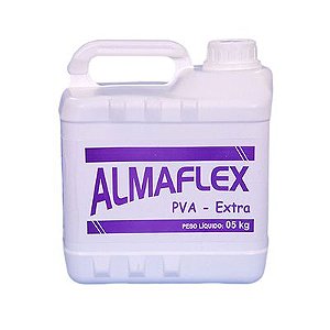 COLA PVA BRANCA 05 KG - ALMAFLEX