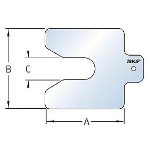 TMAS 100-025 - Embalagem de calços TMAS - SKF